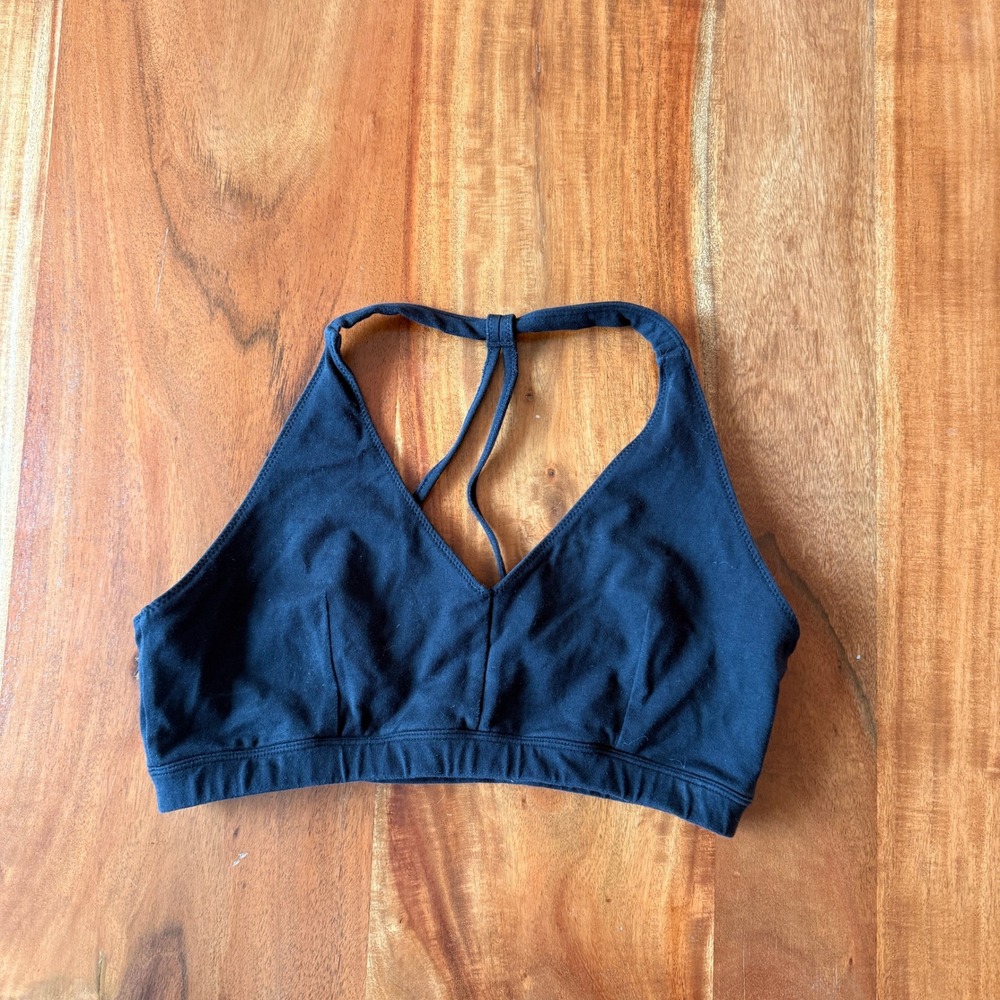 Athleta Women's Black Sports Bra Size L